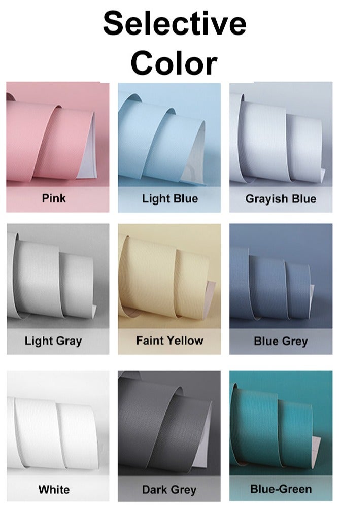 NOAEOU Peel and Stick Wallpaper, White 60CM x 10M Sticky Wallpaper Waterpoof Self Adhesive Decorative Contact Paper Vinyl Roll for Wall Kitchen Wallpaper for Bedroom - Image 3