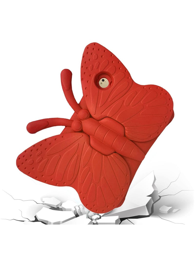 3D Cartoon Butterfly Non-toxic EVA Light weight Kid Proof Shockproof case with Kickstand for ipad 5/ ipad 6 /ipad pro 9.7 - Image 2