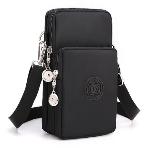 JANKS Small Crossbody Bags for Women Mini Cell Phone Purses with Crossbody Strap Phone Wallet Shoulder Bag Nylon Arm Bag for Women - Image 1