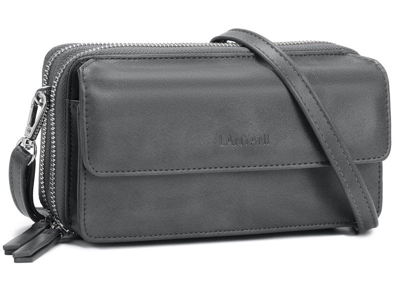 Lanyani Small crossbody bags for women RFID Wallet Purse Phone Wristlet Clucth Handbag Over Shoulder Purse - Image 1