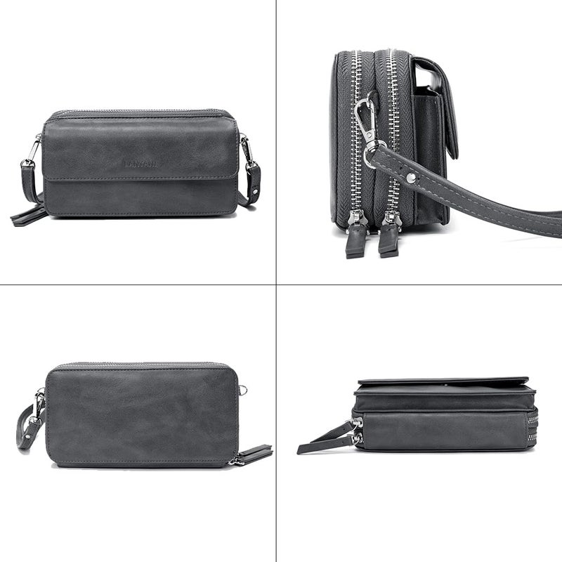 Lanyani Small crossbody bags for women RFID Wallet Purse Phone Wristlet Clucth Handbag Over Shoulder Purse - Image 5