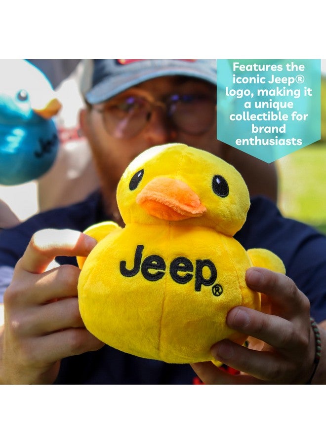 Jeep Text Logo Duck Stuffed Animal Plush - Perfect Enthusiasts You've Been Ducked (Yellow) - Image 4