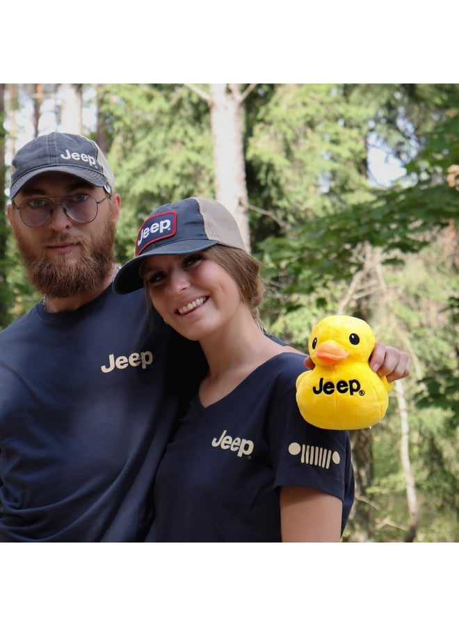 Jeep Text Logo Duck Stuffed Animal Plush - Perfect Enthusiasts You've Been Ducked (Yellow) - Image 3