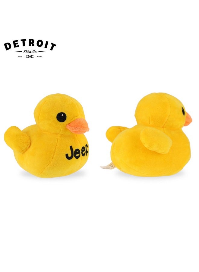 Jeep Text Logo Duck Stuffed Animal Plush - Perfect Enthusiasts You've Been Ducked (Yellow) - Image 5