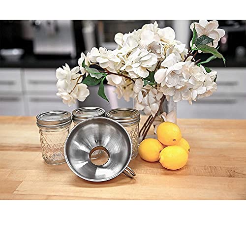 Küchenprofi 18/10 Stainless Steel Jam Funnel - Silver - Metal Funnels For Kitchen Use - Wide Mouth Kitchen Funnel - Image 5