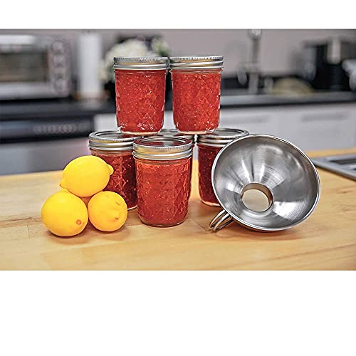 Küchenprofi 18/10 Stainless Steel Jam Funnel - Silver - Metal Funnels For Kitchen Use - Wide Mouth Kitchen Funnel - Image 4