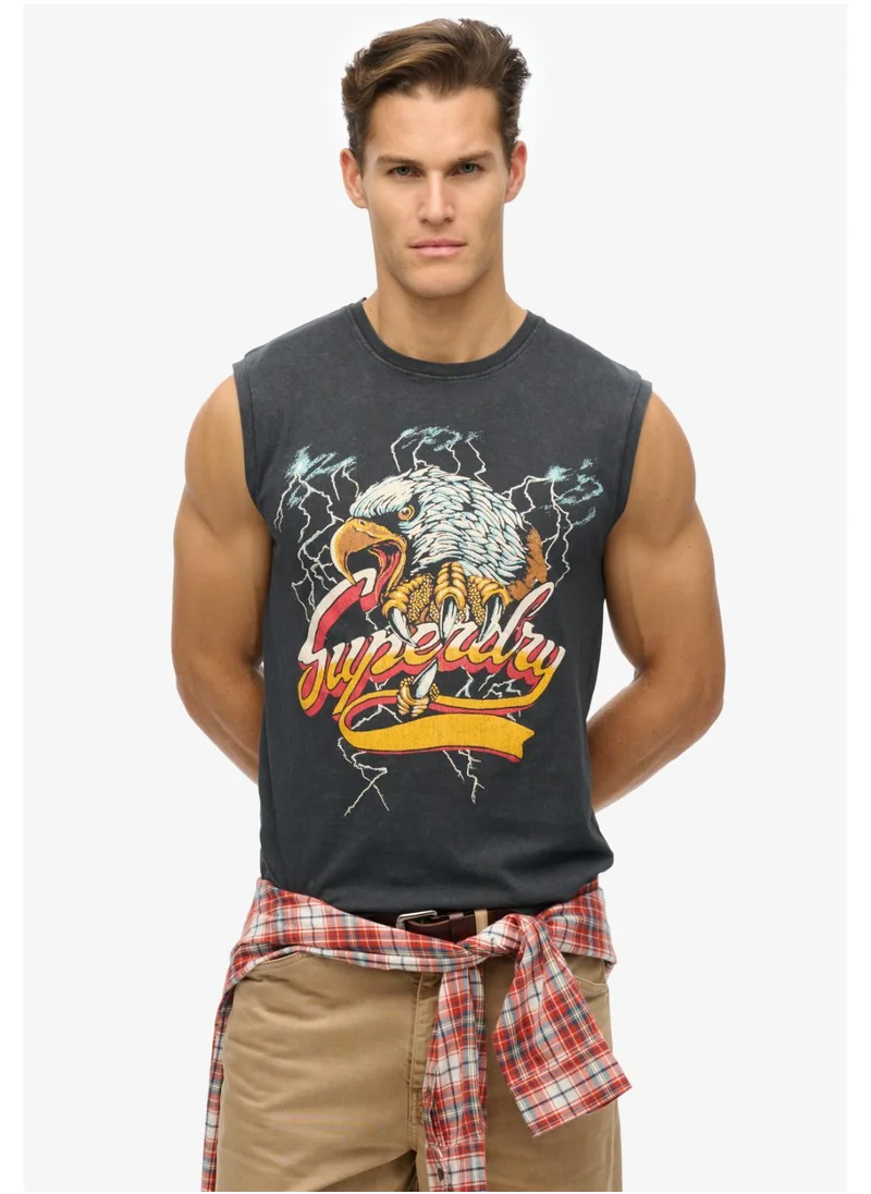 Superdry Biker Rock Relaxed Tank