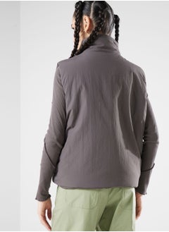 Karl Kani Wavy Puffer Vest Anthracite Jacket  - Image 2