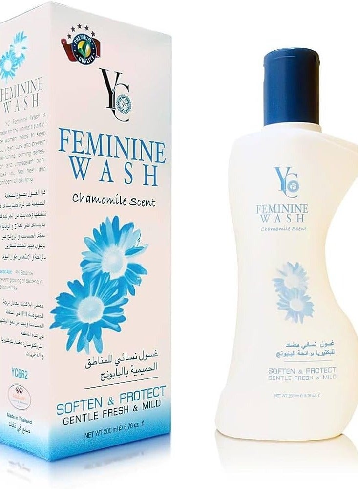YC Feminine Wash Chamomile Scent 200grams - Image 1