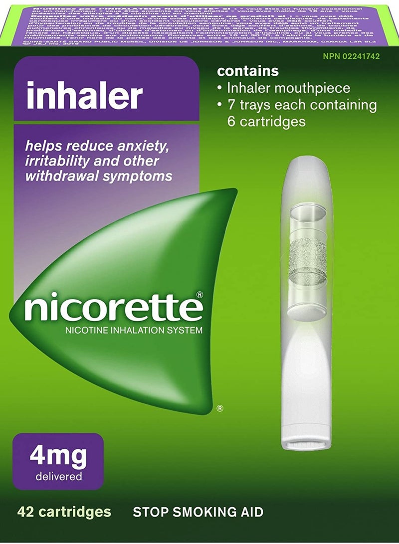 نيكوريت إنهيليتور 4 ملغ 42 خرطوشة - Image 1