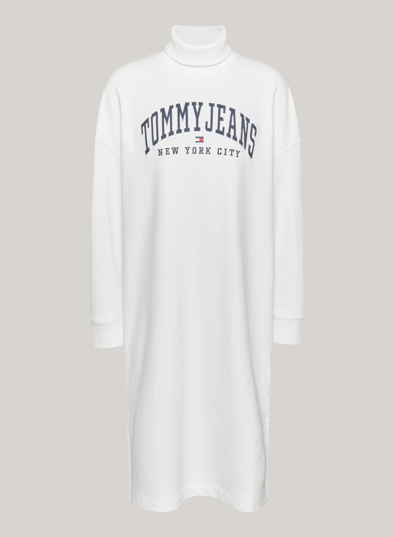 TOMMY JEANS Sweatshirt Mini Dress - Image 4