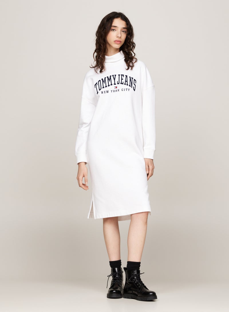 TOMMY JEANS Sweatshirt Mini Dress - Image 1