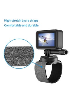 Y&D SYOSI Wrist Mount Strap 360 Rotation Arm Plam Ankle Band Holder Cycling for GoPro Max Hero 10 9 8 7 6 5 Insta360 One R X2 Go2 DJI Osmo Action 2 Camera Accessories  - Image 5