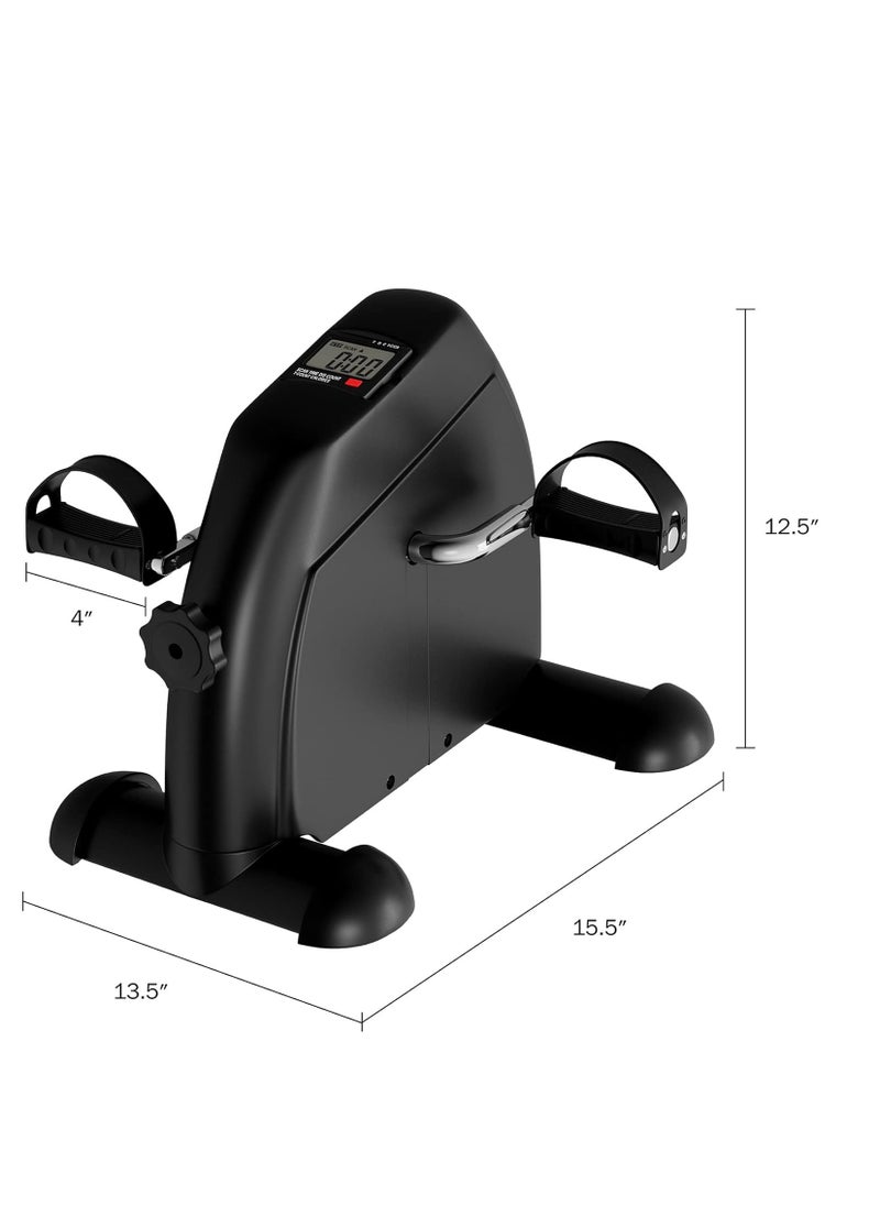 Relax Smart Mini Exercise Bike,with Digital Monitor Portable Exercise Bike Pedals under Desk Mini Cycle Bike, for Legs And Arms Exercise  - Image 3