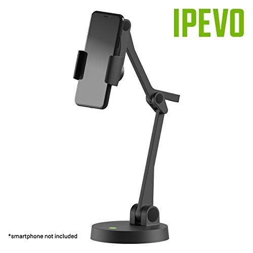 IPEVO Uplift Multi-Angle Arm for Smartphones, Multi-Jointed Phone Holder for Visual Communication and Presentations, Small Footprint Smartphone Stand for Remote Work and Distance Learning. - Image 2