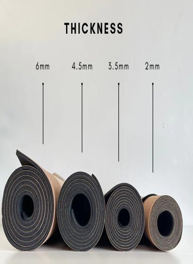 OKO Eco-Friendly 2mm Cork Yoga Mat for a Natural Practice - Sustainable, Non-Slip, and Eco-Friendly - Image 5