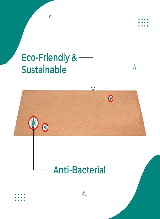 OKO Eco-Friendly 2mm Cork Yoga Mat for a Natural Practice - Sustainable, Non-Slip, and Eco-Friendly - Image 4