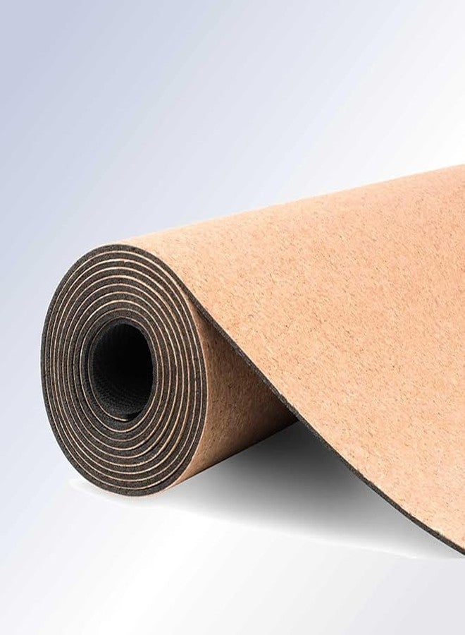 OKO Eco-Friendly 2mm Cork Yoga Mat for a Natural Practice - Sustainable, Non-Slip, and Eco-Friendly - Image 1