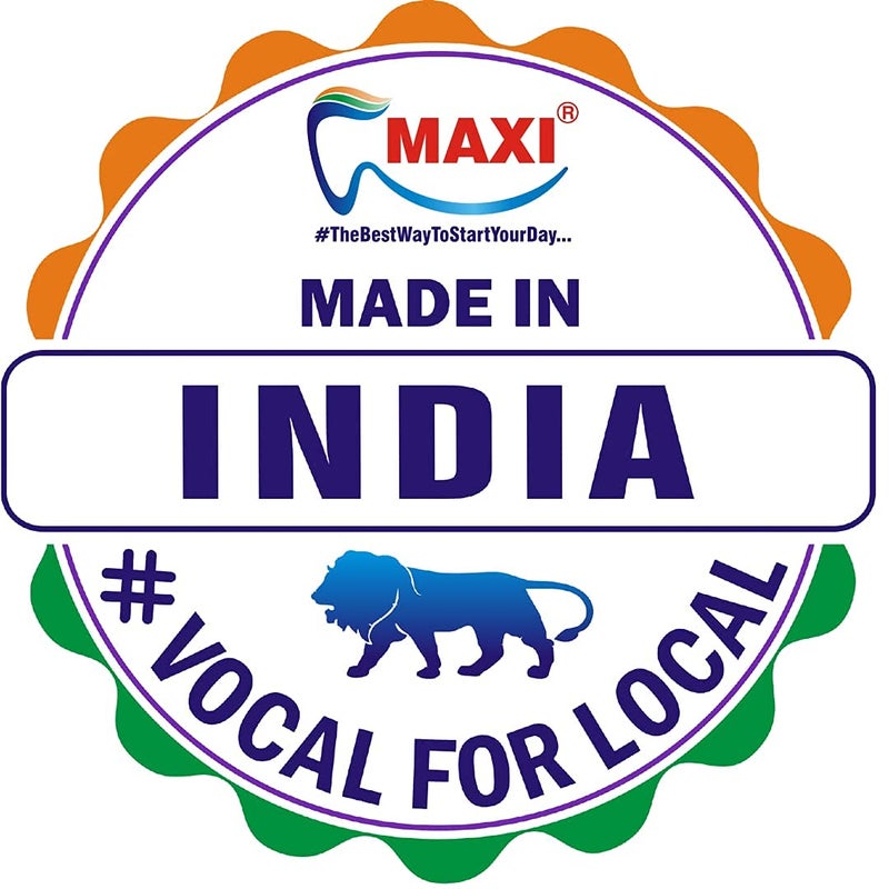 MAXI Oral Care Combo of 8-1 Toffee Junior Toothbrush & 1 Goldie Junior Toothbrush & 1 Dolls Junior Toothbrush & 1 Bunty Bubli Junior Toothbrush & (4 TC) 1 Number Tongue Cleaner - Image 4