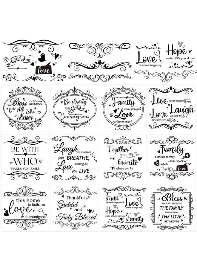 EoBeCy Rub on Transfers for Furniture and Crafts Stickers: 12 Sheets Farmland Animal Rub on Transfer for Forniture Decals Cow Pig Rooster Sheep Rub on Transfer Stickers for Furniture Crafts DIY Home Decor - Image 1