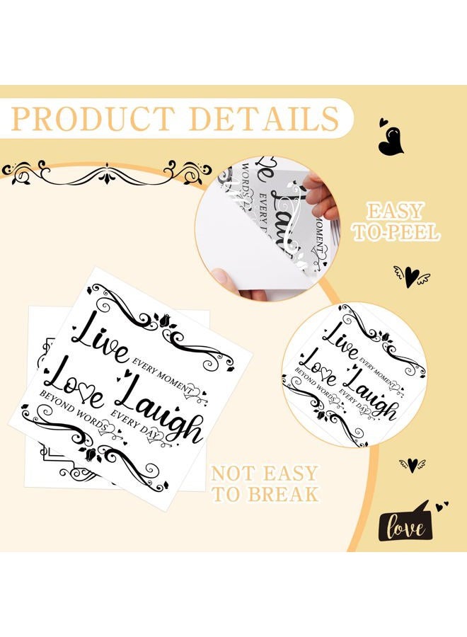 EoBeCy Rub on Transfers for Furniture and Crafts Stickers: 12 Sheets Farmland Animal Rub on Transfer for Forniture Decals Cow Pig Rooster Sheep Rub on Transfer Stickers for Furniture Crafts DIY Home Decor - Image 4