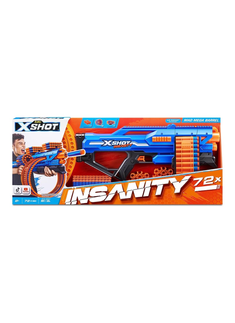 Zuru X-Shot X-Shot Insanity Mad Mega Barrel  - Image 1