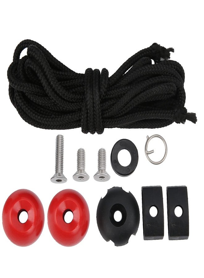 Naroote دَفَّة كاياك، دَفَّة قارب صيد متينة مع مجموعة خط التحكم من سبائك الألمنيوم لقوارب الكاياك البحرية وقوارب الصيد وإمدادات القوارب وحامل الدَفَّة - Image 4