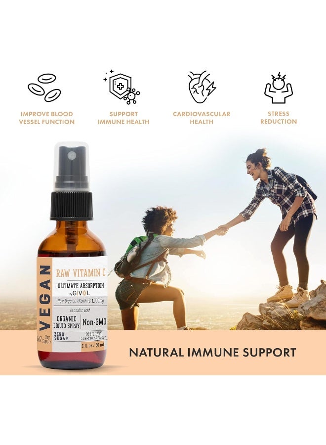 GIVOL Liquid Vitamin C Spray for Adults - 60 Day Supply - Image 5