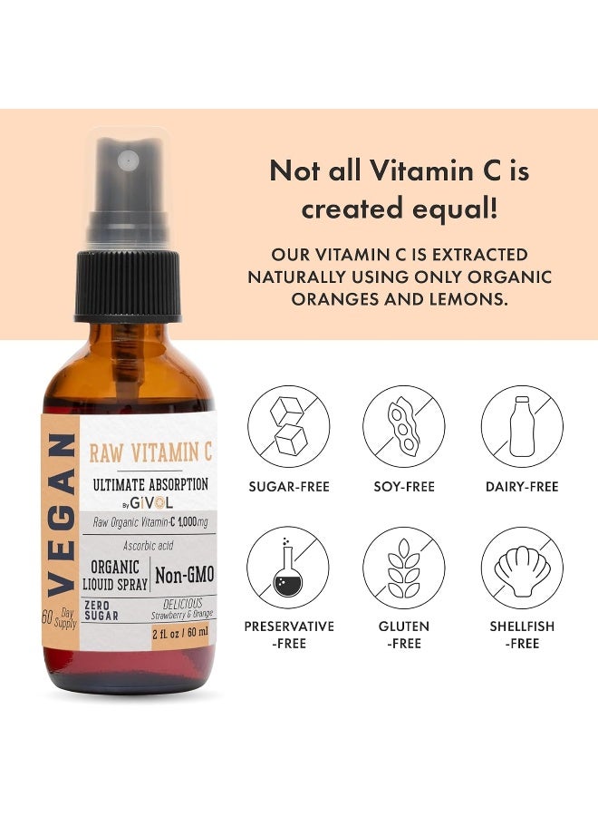 GIVOL Liquid Vitamin C Spray for Adults - 60 Day Supply - Image 4