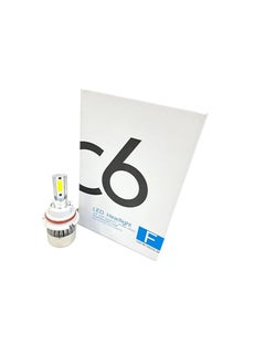 C6 C6 9007 1 Pair Led Headlight  High Temperature Lamp 36W 3800LM DC 8V-48V  - Image 4