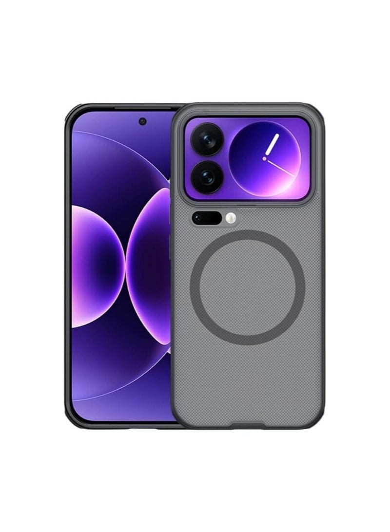general Magnetic Phone Case Compatible with Xiaomi 17 Pro 5G 【Supports Wireless Charging】【Textured Raised Dots】 Xiaomi 17 Pro TPU + PC Dual-Layer Protective Case