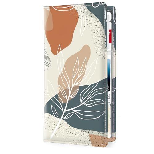 Pisypox Car Registration and Insurance HolderColour Patterns Men Women Car License Document Registration and Insurance Card Holder - Image 1