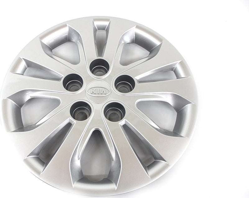 Kia Genuine 52960-1M000 Wheel Hub Cap Assembly - 15 Inch Silver - Image 1