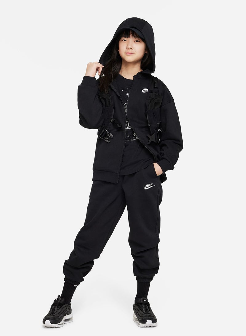 نايكي هودي نايكي كلوب فليس كبير الحجم للأطفال - Image 4