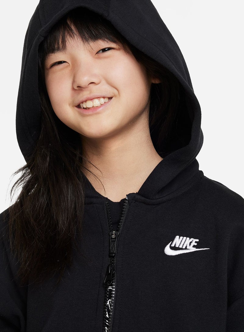 نايكي هودي نايكي كلوب فليس كبير الحجم للأطفال - Image 3