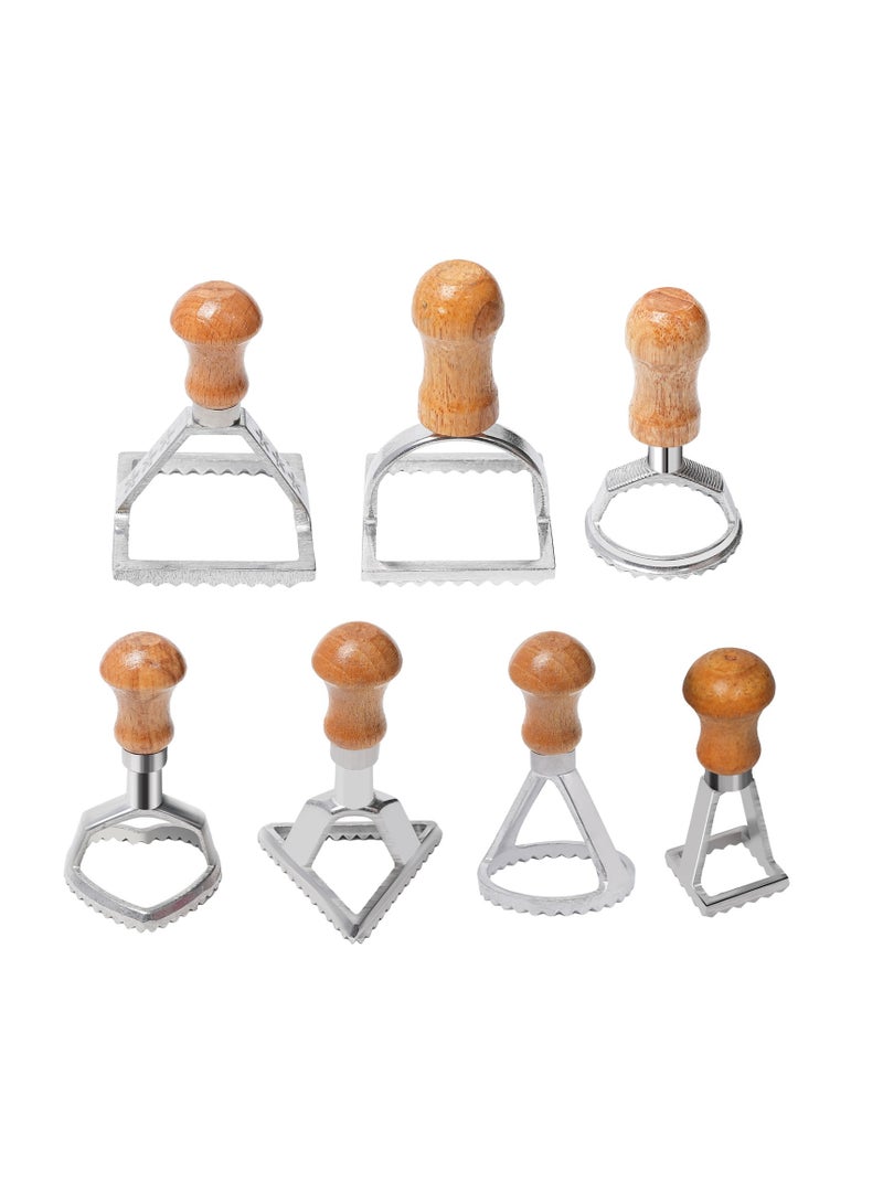 General Dumpling mold 7-piece set, biscuit cake snack mold kitchen cake printing pastry mold biscuit mold  - Image 1