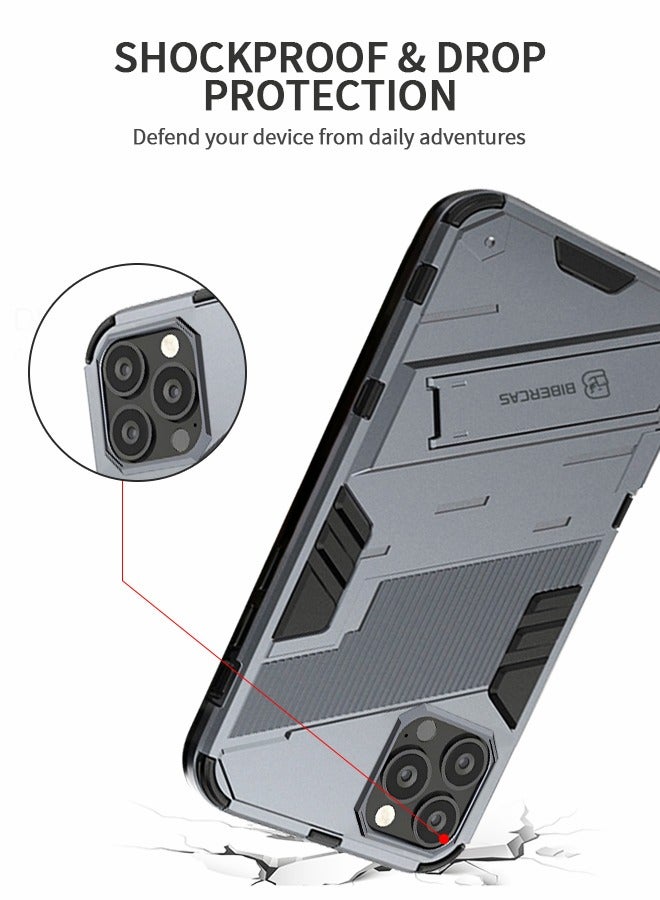 GROIC Compatible With Iphone 14 Pro Case, Ultra-thin Phone Case With Stand, Armored Drop-resistant Phone Cover Compatible With Wireless Charging,shockproof Phone Shell Suitable For Iphone 14 Pro 6.1 Inches - Image 5