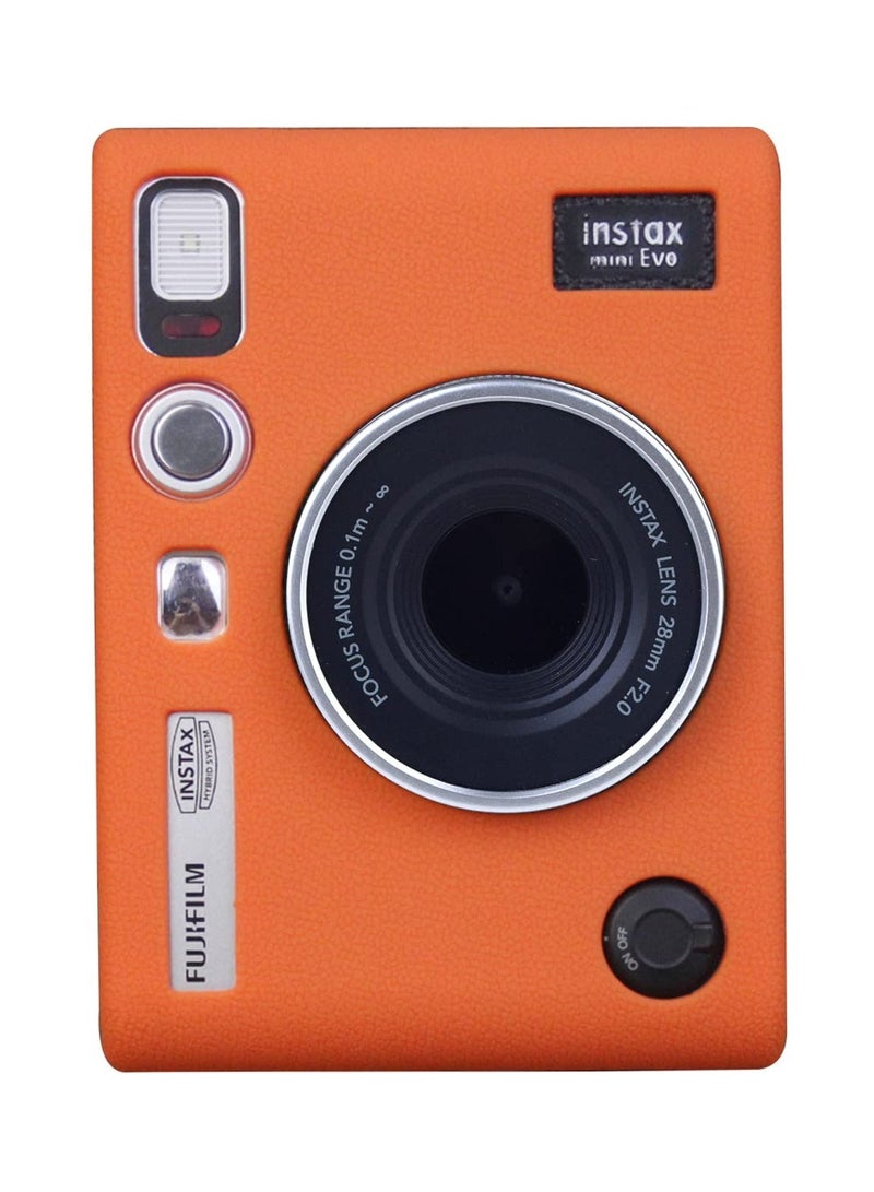 Camera Case for Instax Mini EVO Silicone Protective Case for Fuji Instax Mini EVO Instant Camera Soft Rubber Lightweight Case for Fujifilm Instax Mini Evo - Image 1