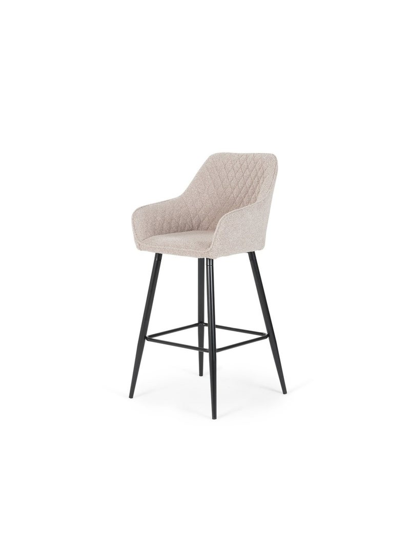 Pan Home Melanie Bar Chair - Light Brown & Black - Image 5