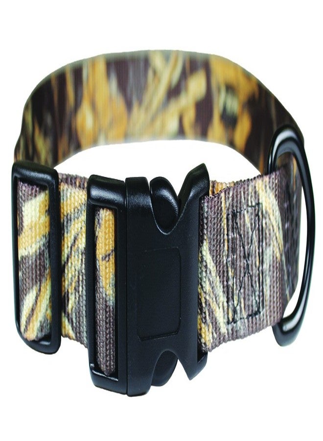 OmniPet Kwik Klip Adjustable Nylon Dog Collar, Official Realtree Max-4 Camouflage, Large, 1" Wide, Fits 18-26" Necks, Made in USA