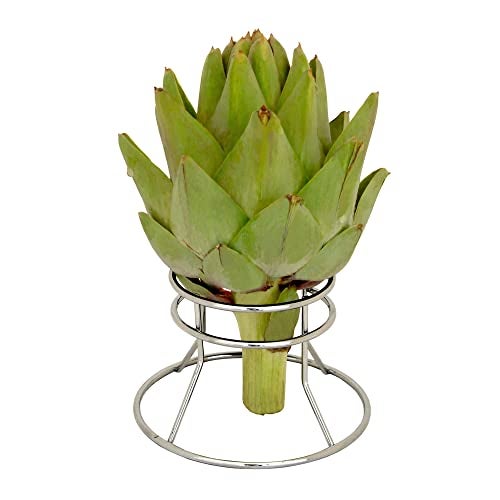 Supreme Housewares Artichoke Steamer Stainless Steel Wire Artichoke Holder, 2-Pack, One Size, Silver Artichoke Holder Rack - Image 5