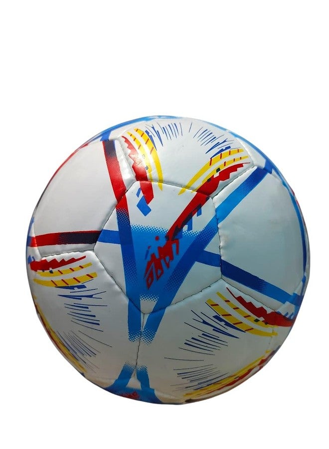 AARMAX New Football PVC Russian with Pump - Size 5 Multi Color Football - Image 4