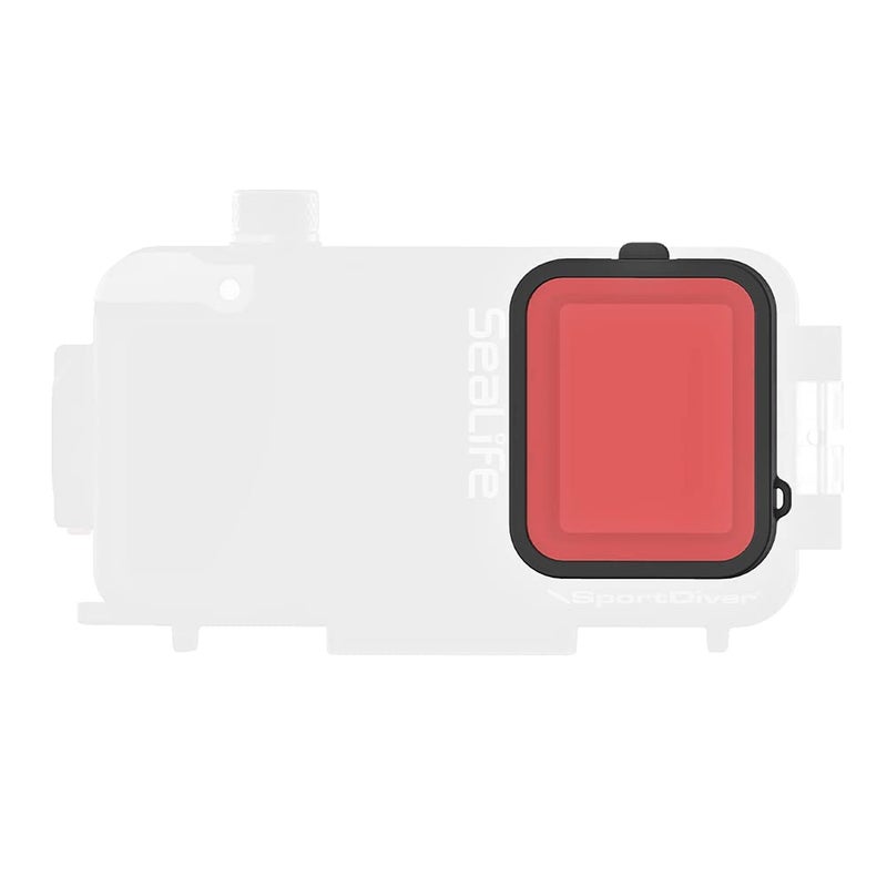 SEALIFE SportDiver Removable Color-Correction Filter for Underwater Photo and Video, Red - Image 3