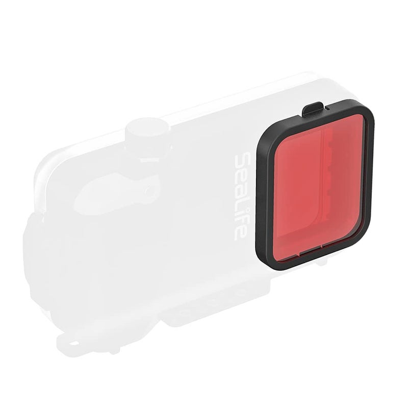 SEALIFE SportDiver Removable Color-Correction Filter for Underwater Photo and Video, Red - Image 2