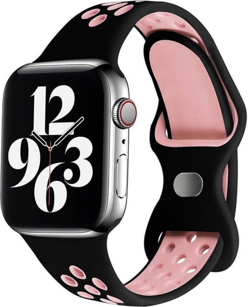 Apple Watch Perforated Nike Sport Band Series 9 Ultra 2 Compatible M-L 38 40 41MM