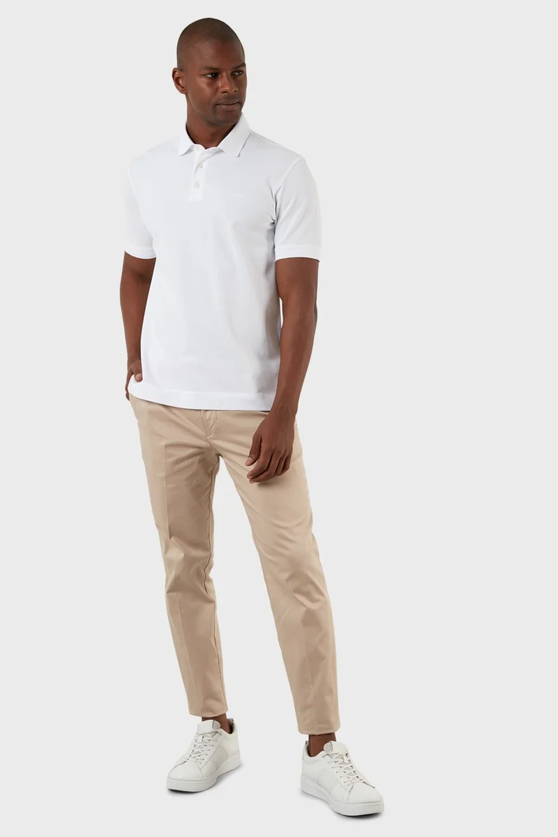 Exxe Cotton Regular Fit Buttoned Polo T Shirt Men's T Shirt EX661D