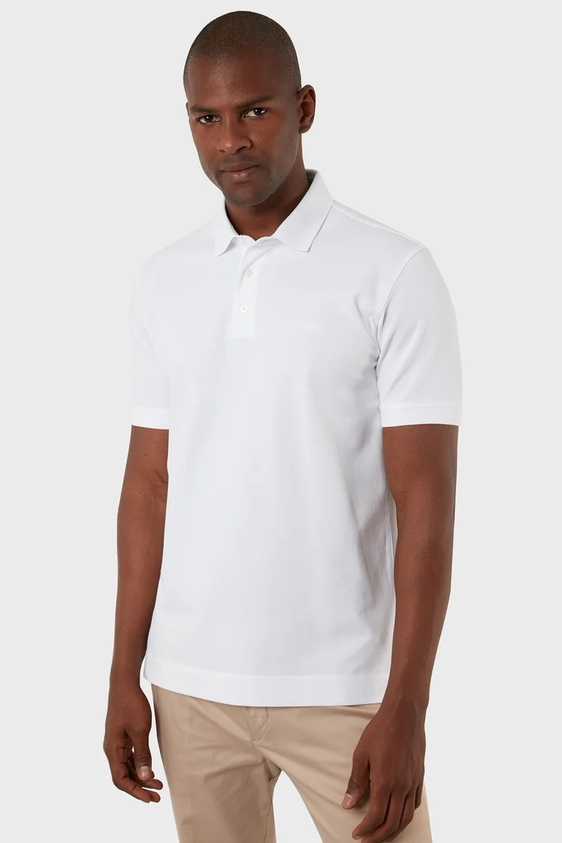 Exxe Cotton Regular Fit Buttoned Polo T Shirt Men's T Shirt EX661D