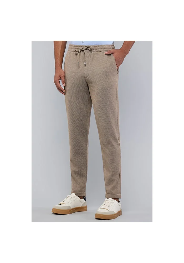 R&b Solid Pants with Drawstring Waist