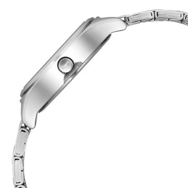 Fastrack Silver Dial Analog Metal Watch for Women - 6152Sm08 - Image 2