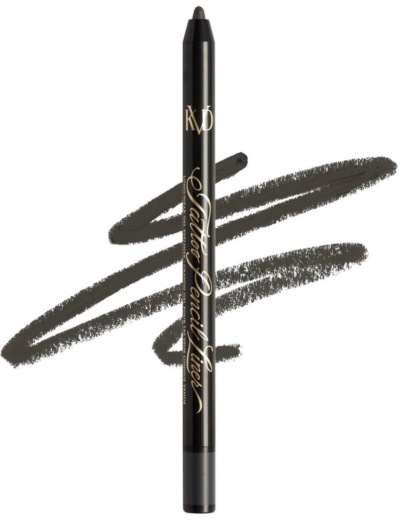 Kat Von D KVD Beauty Tattoo Pencil Liner Waterproof Long-Wear Gel Eyeliner Magnetite Grey - Image 1